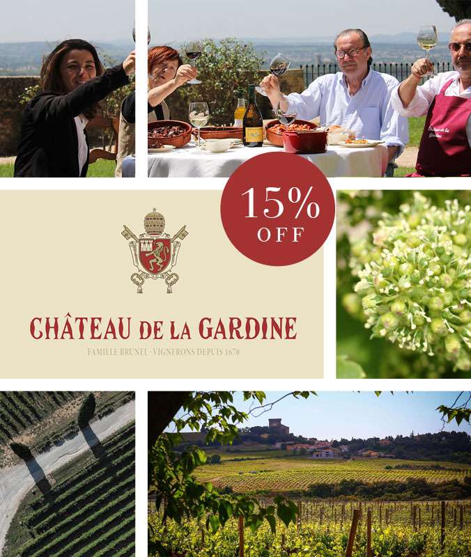 15% Rabatt Château de la Gardine