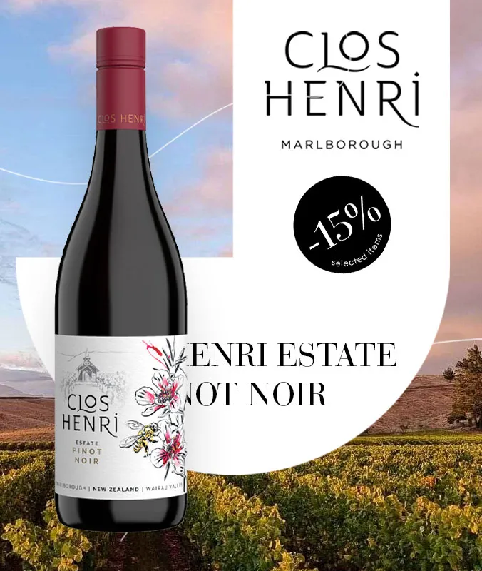 Clos Henri– sondern Spannung im Glas - 15% Rabatt!